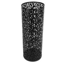 Entrance Umbrella Stand Hollow Freestanding Round Umbrella Stand Storage Box Suitable for Home Hotel Office Decoration A
