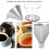Reusable Stainless Steel Double Layer Coffee Filter with Rack Coffee Making Accessory No Filter Papers Needed 4