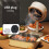 Exaustor de Cozinha Portátil com Ângulo Ajustável e Plugue USB para Churrasco Interno 2