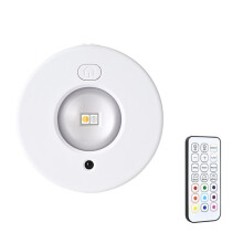 Luces LED Inalámbricas para Armario, Luces LED para Debajo del Gabinete, 500 MAh, Regulables, Inalámbricas, con Control Remoto