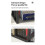 Desk Mail Organizer Small File Holders Letter Organizer Metal Mesh Document/Filing/Folders/Paper Organizer for Desktop A 6