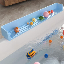 Protection Anti-Éclaboussures Longue pour Baignoire pour Enfants, Protection Anti-Éclaboussures en Silicone, Protection Anti-Éclaboussures pour
