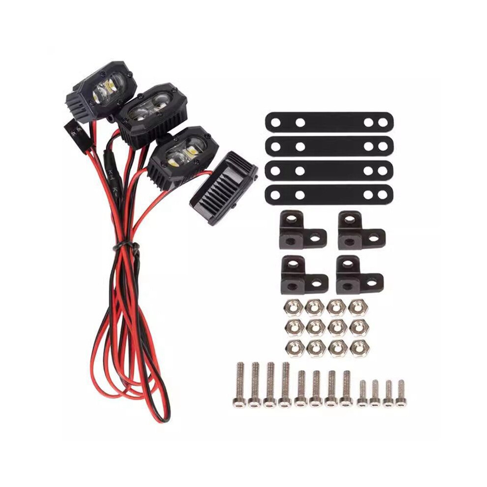 Rc Car S Led Spot With Controller For 1/10 Rc Car Trx4 Scx10 9004 Led B Light 6034194434604