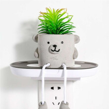 Wall Router Shelf Socket Rack Cable Organizer Bedroom Living Room Decoration B