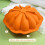 Molde de Mousse em Formato de Abóbora de 7 Polegadas, Forma de Bolo 3D, Forma de Silicone para Assar Bolos, Brownies, Forma de Bolo de Halloween 3