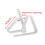 16 Pack Clear Plastic Tablecloth Clips, Transparent Plastic Table Cover Clamps, Picnic Tablecloth Holders 4