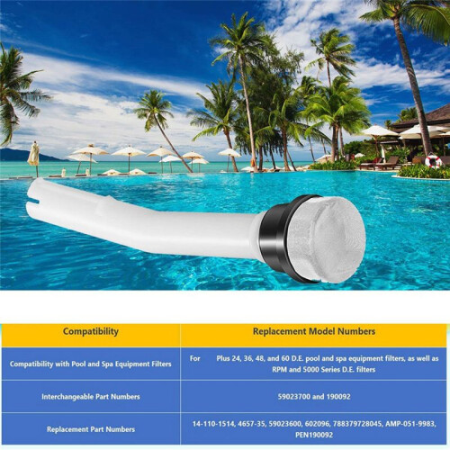 190092 Internal Air Bleeds Assembly for FNS  Pool and Spa D.E. Filter Replacement Vertical Grid Filter