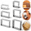 Blessing Frame Cookie Mold Wave Rectangular Cookie Cutter Wedding Fondant Cake Decoration Baking Mold 2