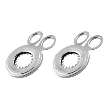 Stainless Steel Egg Cutter, Egg Top Cutter for Boiled, & All Egg Sizes - Kitchen Gadget Tool