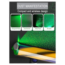 USB Vacuum Cleaner Dust Display Light Pet Hair Cat Dog Hair Dust Display LED Light Universal Vacuum Cleaner Accessories