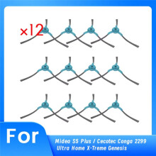 12 Pièces de Rechange pour Aspirateur pour Midea S5 / pour Cecotec Conga 2299 Ultra Home X-Treme