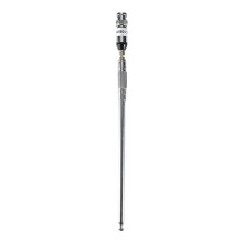 Einziehbare FM-Walkie-Talkie-Antenne, Radioantenne, 76-108 MHz, BNC-Schnittstellenantenne