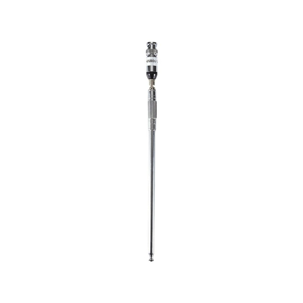 Retractable Fm Walkie Talkie Antenna Radio Antenna 76-108Mhz Bnc Interface Antenna 4712708524769