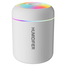 Umidificatore per Auto USB Atmosfera Colorata Macchina per Aromaterapia Purificatore di Oli Essenziali Umidificatore per Aromaterapia