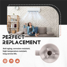 Air Conditioner Elbow Drain Nozzle External Unit Drain Pipe Joint Air Conditioner Accessories Accessories