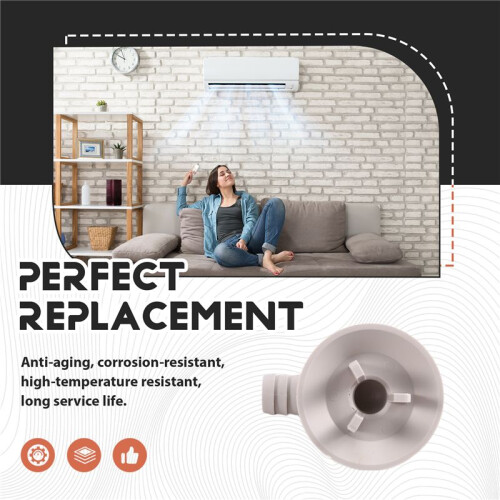 Air Conditioner Elbow Drain Nozzle External Unit Drain Pipe Joint Air Conditioner Accessories Accessories