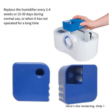 Pro-TecPDC51V1 Adapts to Vick Humidifier Filter Element V4600/V5100/VUL575 to Purify and Remove White Dust.