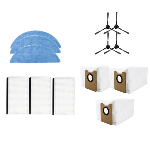 13 Pcs for   Y1  Self Emptying Robot Vacuum Enhanced Cleaning Efficiency Accessories 1