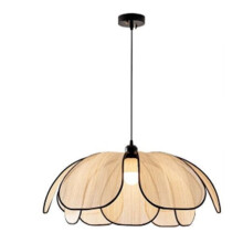 Vintage Hand-Woven Lotus Dining Room Chandelier Bedroom Living Room Lamp E27 Lamp 3 Color Light AC85-265v