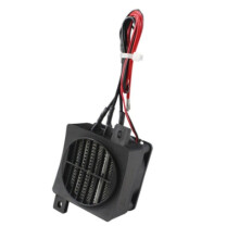 Isolerad 24V PTC Fläktvärmare Konstant Temperatur Elvärmare Rumsuppvärmning Inkubator 80W
