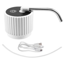 Water Dispenser Water Pump Electric Bottle Pump  Water Pump Foldable Household Automatic Water Dispenser White