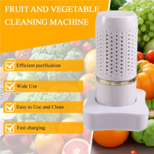 Máquina de Limpeza de Frutas e Vegetais, Purificador de Alimentos e Frutas e Vegetais, Dispositivo para Lavar Vegetais e Utensílios de Mesa