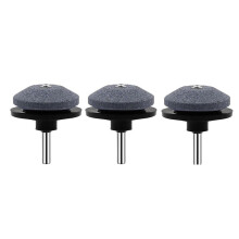 3PCS Lawnmower Dull Blade Sharpener, Lawn Mower Blade Sharpener Tool, Universal Blade Sharpeners for Lawn Mowers,Black