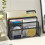 Desk Mail Organizer Small File Holders Letter Organizer Metal Mesh Document/Filing/Folders/Paper Organizer for Desktop A 8