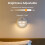 Motion Sensor LED Night Light with 4 Facial Expression Dimmable Hallway Light Rechargeable LED with Timer 1PCS 9