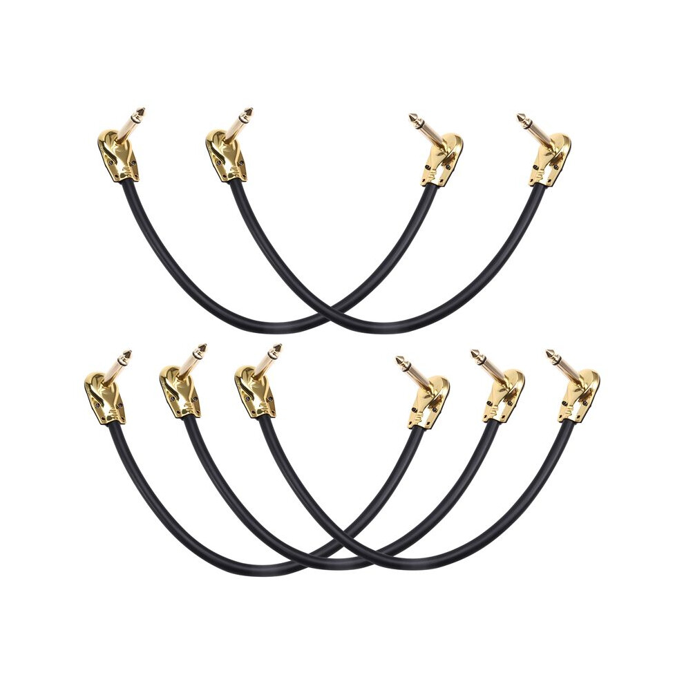 Guitar Effect Device Connects Wire Double Flat Anaerobic Audio Pedal Instrument Jack Plug 30Cm 6031002587842