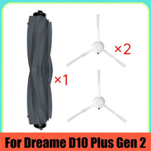 Rubber Brush for D10 Gen 2 RLD32GD Replace Parts Accessories Rubber Brush+2X Side Brush Kit