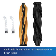 Applicable for X50 Series Sweeper X40 Hybrid Dual Roller Brush Cleaning Main Brush Replacement Parts Brush