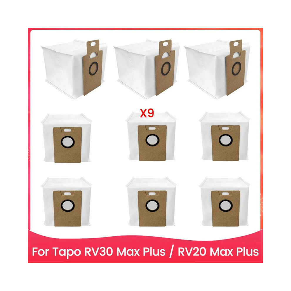 Replacement Dust Bags For Tapo Rv30 Max / Rv20 Max Vacuum Cleaner, Spare Accessories Parts 6031075253774