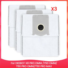Dust Bag for DEEBOT X8 PRO OMNI /T50 OMNI/T50 PRO OMNI/T50 PRO MAX Robot Vacuum Cleaner Accessories Kit