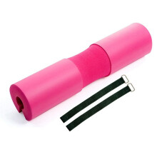 Gewichtheber-Pad für Nacken und Schultern, Fitness, für Klimmzüge, Hüfttraining, Rutschfest, Bodybuilding, Fitnessgerät, Rosa