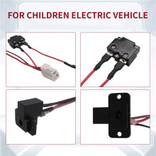 Charging Hole for Children Electric Vehicle 6V 12V 24V for Children Electric Vehicle Charger Socket Strip