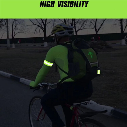 12Pcs Reflective Keychain, High Visibility Reflective Tags Reflective Pendants for Backpack Purse Dog Collar 2