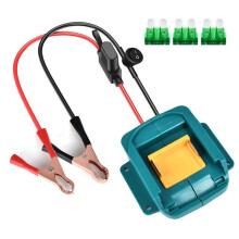 18V Li-ion Battery Car Jump Adapter Car Jumper Cables Automotive Booster Cables with Fuse for