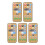 5pcs Wireless Switches, 3-Speed Timing Remote Control, for E27 Ceiling Fan Light, 1-4h Timing Remote Control 1