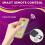 5pcs Wireless Switches, 3-Speed Timing Remote Control, for E27 Ceiling Fan Light, 1-4h Timing Remote Control 3