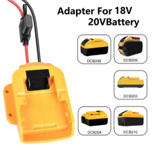 18V Li-ion Battery Car Jump Adapter Car Jumper Cables Automotive Booster Cables with Fuse for