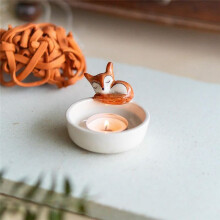Animal Tealight Candle Holders,Cute 3D Tealight Candlestick Holders - Resin Sculpture Animals Figurine with Intricate