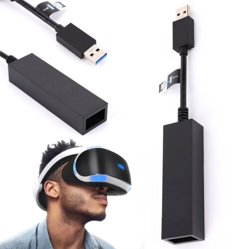For PS4 Camera Adapter for PS5 Console  Camera Connector USB3.0 Converter Connecting Cable for PS5 PS4 VR 4 PS5 VR 1