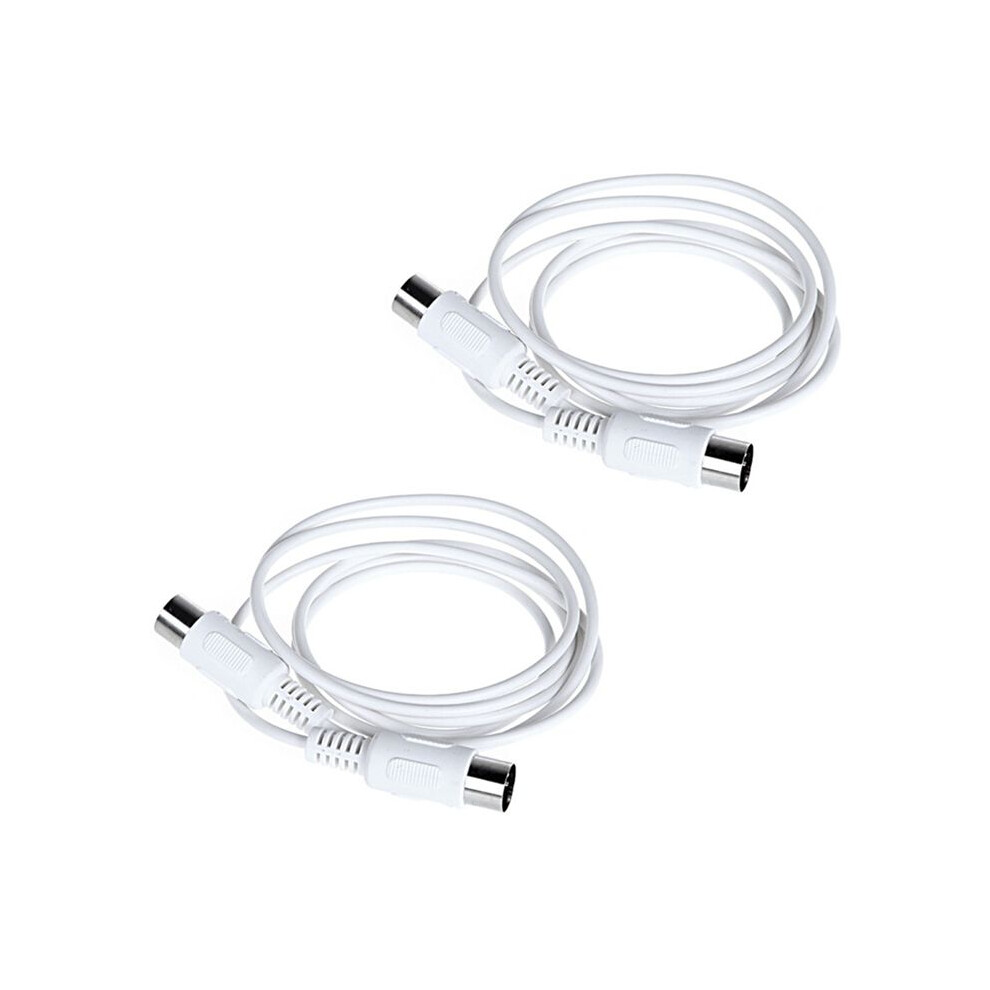 2Pcs Midi Extension Cable 1.5M 5Pin Male To Male Midi Cable For Electric Piano Guitar Instrument Pc Cable 4713950384026