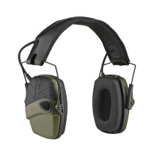 Casque Antibruit Électronique pour Sports de Plein Air, Casque Antibruit, Vert