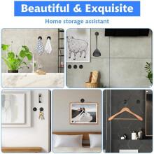 6Pcs Small Suction Cups, Strong Suction Cups for Glass, Black 2.2inch Window Sucker Pads with Screw