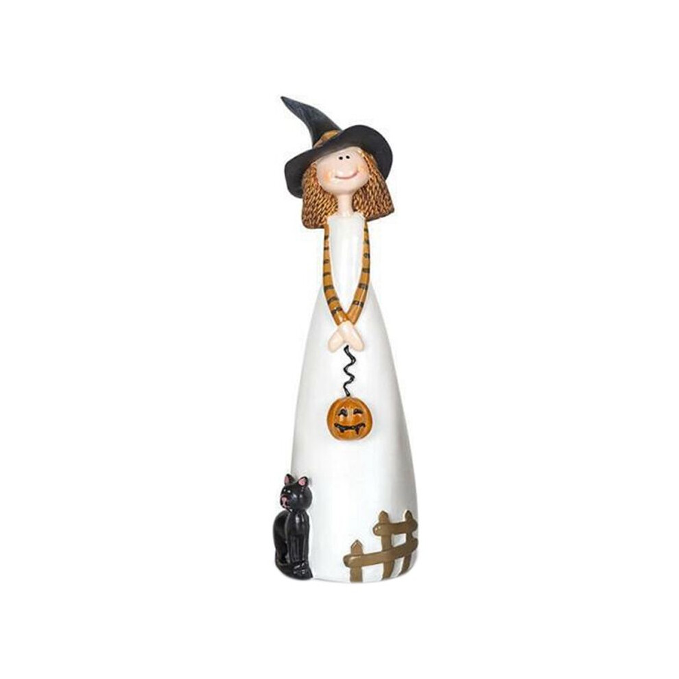 Halloween Witch Figurines And Statues Home Decor Resin Witches Cute Elf Sculpture C Tauoh