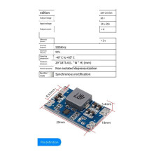 - Mini560 PRO Module D'Alimentation RéGulé Abaisseur Sortie Haute Efficacité 12 V
