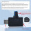5V USB Fan Speed Controller Voltage Regulation Module Motor Speed Controller USB-A Interface DIY Heatsink Control 2