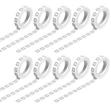 10 Rolls Checkbox Washi Tapes 8MM Thin Decorative Masking Tape Self Adhesive Tape for Home School Office